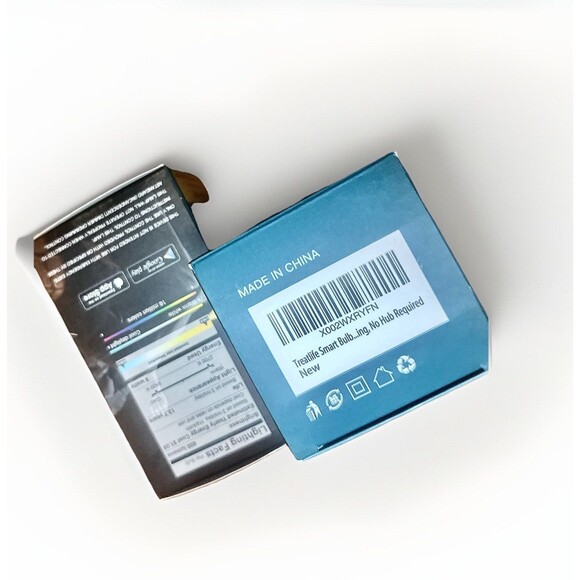 NIB 2x Treatlife WiFi Smart RGB LED Bulb Work W/ Alexa + Google Home 60W - Picture 3 of 4